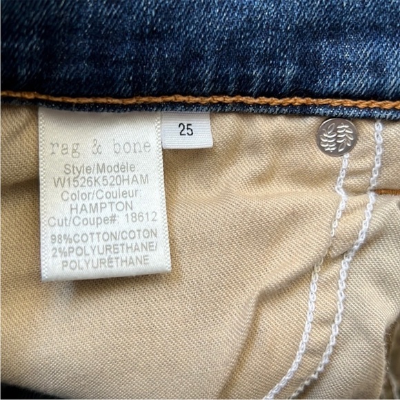 rag & bone Mid-Rise Ankle Skinny in Hampton - Picture 14 of 16
